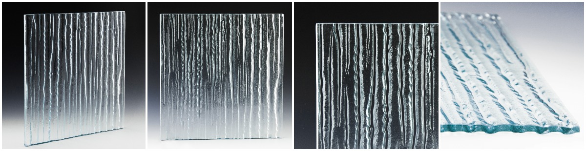 XL Textured Glass can be used for walls, doors and stairs.